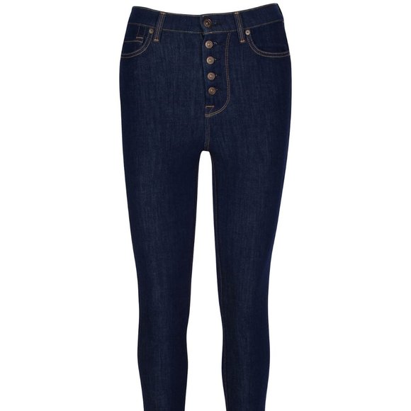 7 For All Mankind Denim - 7 for All Mankind - Women's Aubrey Ankle Jean in Uptown Rinse - Size 34